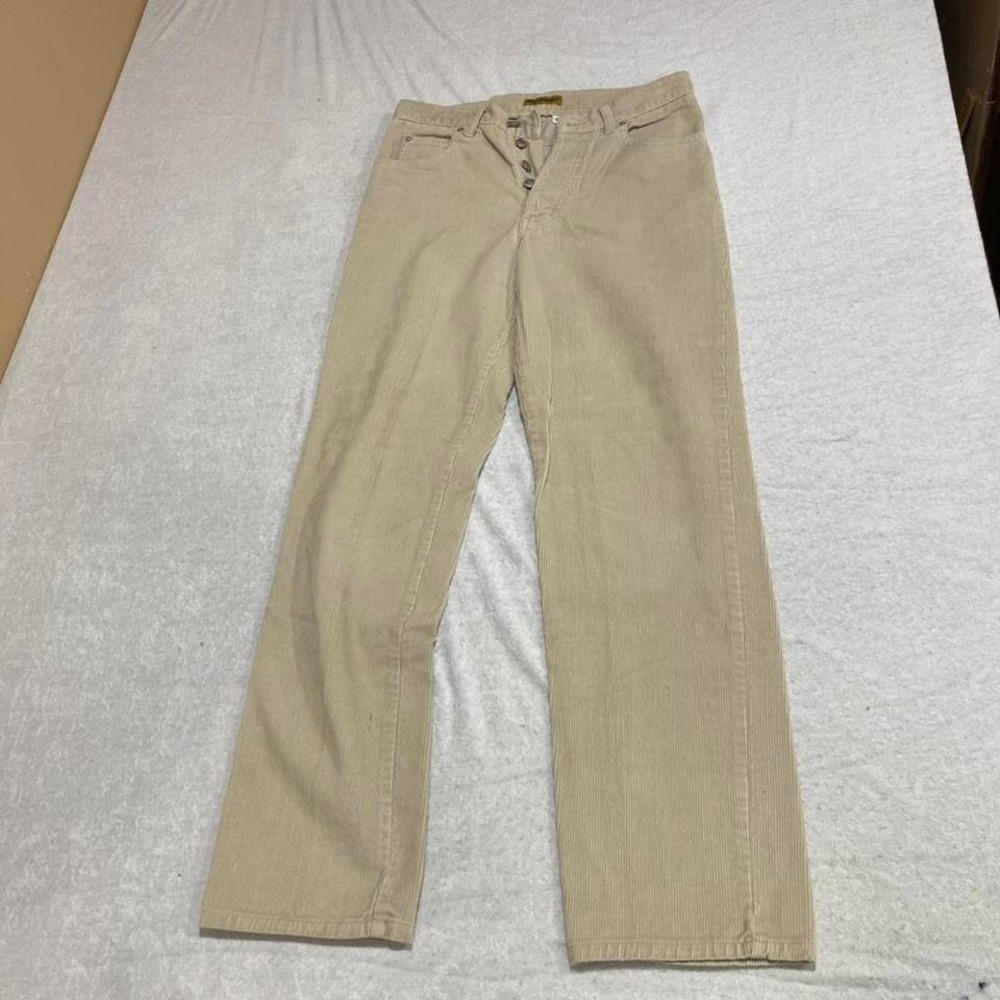 Blue Asphalt beige corduroy pants women 5 straight. SKU432 #corduroypants